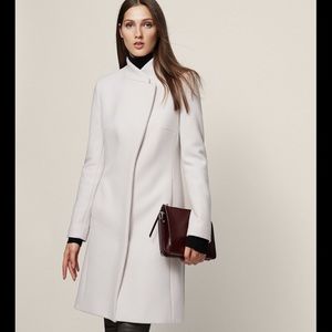 NWT Reiss Lanston Cloud Longline Coat - Size 8